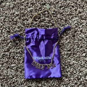 NEW Taylor Swift Speak Now Necklace